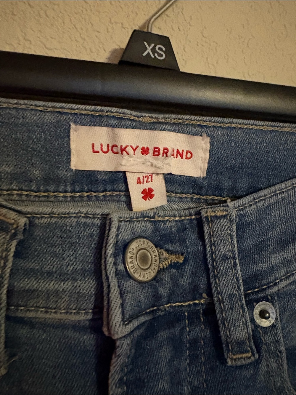 Lucky Brand Light Blue Straight Leg Jeans - Picture 3 of 3